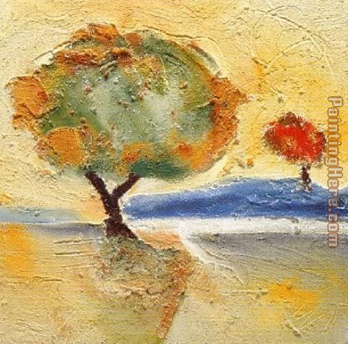 The Tree I painting - Alfred Gockel The Tree I art painting
